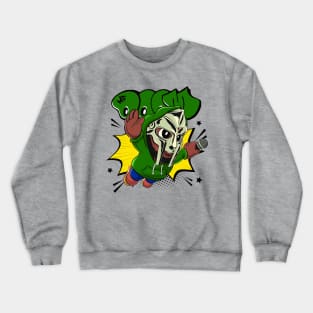 Mf Doom Cartoon! Crewneck Sweatshirt